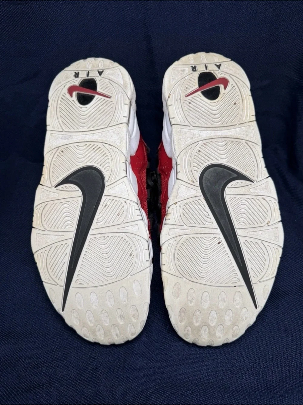 Nike Red and Black Men's Athletic Sneakers